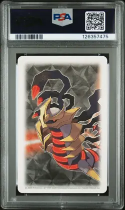 2009 POKEMON PLATINUM VERSION PLAYING CARDS 5 OF CLUBS MAGMORTAR PSA 10 - Image 2