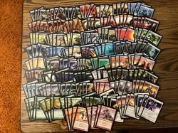 Mtg Scars Of Mirrodin Card Lot x225 Magic The Gathering Scars Of Mirrodin Cards - Image 1