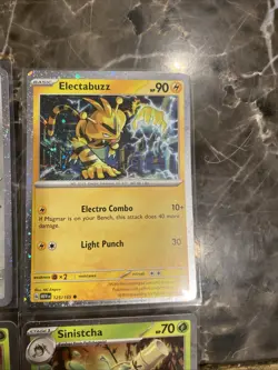 Pokemon TCG Cosmos Holo Rare Cards Set Of 4 Scizor, Electabuzz Dipplin Sinistcha - Image 2