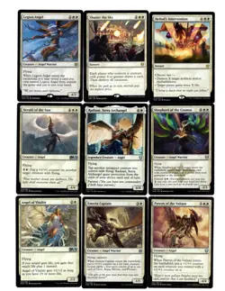 INDESTRUCTIBLE ANGELS-100 card MTG Deck-Commander-Magic the Gathering-Avacyn-RTP - Image 2