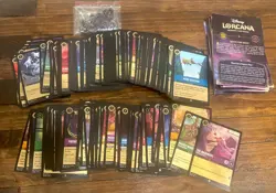 Disney Lorcana Lot - 215 Cards - Chapter 1 - Image 1