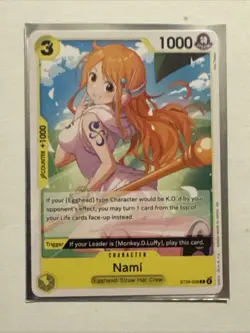 ONE PIECE 28 CARD LOT LEADER SUPER RARE MONKEY D LUFFY NAMI TONY TONY CHOPPER - Image 2