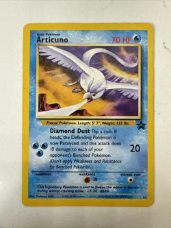 Articuno #22 Black Star Promo Rare Vintage Pokemon Card - Image 1