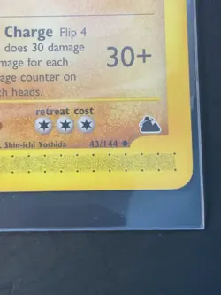 Pokemon Piloswine 43/144 Skyridge Regular Uncommon Card 2003 English TCG - Image 3