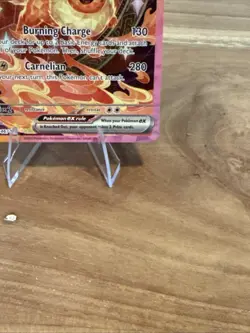 Pokemon TCG Flareon EX Prismatic Evolutions Card 146/131 Sir Illustration Rare - Image 2