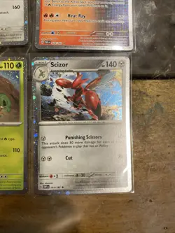 Pokemon TCG Cosmos Holo Rare Card Lot Of 4 Archaludon, Iron Moth, Scizor, - Image 5
