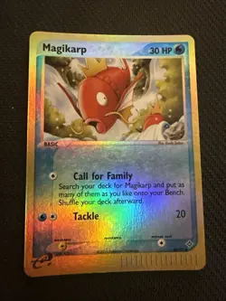 Magikarp 60/97 Dragon Reverse Holo Card Very Lightly Played - Image 1