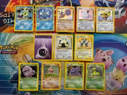 Vintage Pokemon Card Lot WOTC Holo Snorlax Gyarados Hitmontop - Image 1