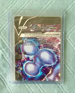 Pokemon TCG SWSH Mewtwo V-UNION Full Set Of 4 Black Star Promo Cards - Image 2