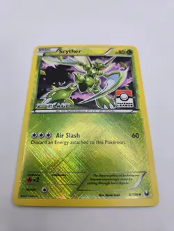 Pokemon TCG Scyther League Promo Card 4/108 2nd Place - Image 1