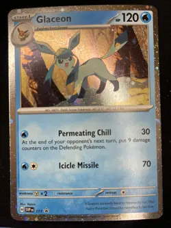 Pokemon Glaceon - (Cosmos Holo) Promo SV: Scarlet & Violet Promo Cards 171 NM - Image 1