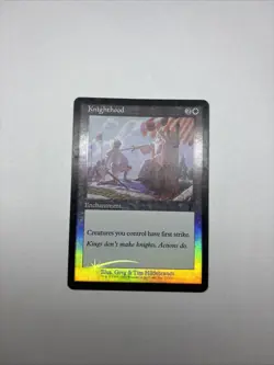 MTG Knighthood- 7th Edition- Uncommon- FOIL- MP - Image 3