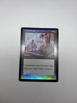 MTG Knighthood- 7th Edition- Uncommon- FOIL- MP - Image 4