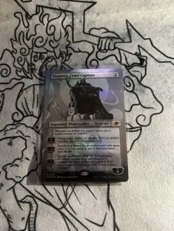Tezzeret, Cruel Captain (Borderless) Edge of Eternities Foil - Image 1