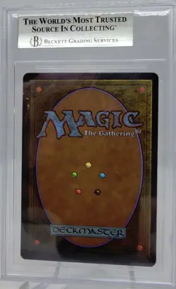 Gauntlet of Might Magic mtg English Unlimited Beckett Graded BGS 8 - Image 2