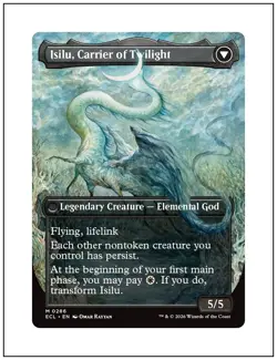 1x Eirdu, Carrier of Dawn, Borderless Art, Lorwyn Eclipsed, Magic MTG NM - Image 2