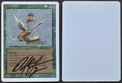 Signed MtG Magic Dan Frazier Artist Proof _ Revised _ COCKATRICE _ VHTF 1/100! - Image 1