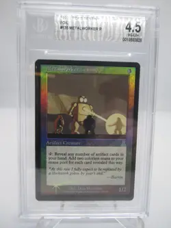 Metalworker - Foil Magic mtg Urza's Destiny Beckett Graded BGS VG/EX+ 4.5 - Image 1
