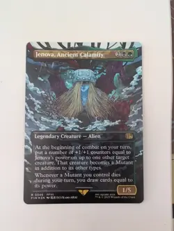 MTG FIN Jenova, Ancient Calamity FFVII #346 Borderless FOIL - Image 1