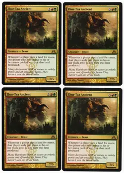 Zhur-Taa Ancient x4 4x 2013 Dragon's Maze PLAYSET Multi-Color Creature MTG NM A1 - Image 1