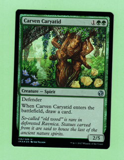 MTG - CARVEN CARYATID 156/249 U IMA 2017 FOIL - Image 1
