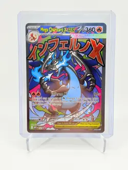 Pokemon TCG-Mega Charizard X ex-023 Me: Mega Evolution Promo-Holo-M/NM! - Image 1