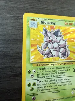 Nidoking 11/130 Holo - Base Set 2 - Pokemon TCG - Image 2