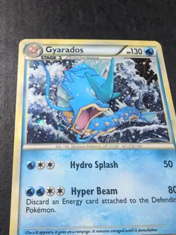 Gyarados 30/30 Pokemon TCG Holo Card HGSS Trainer Kit Gyarados & Raichu - Image 2