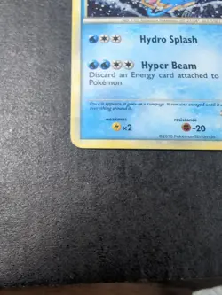 Gyarados 30/30 Pokemon TCG Holo Card HGSS Trainer Kit Gyarados & Raichu - Image 3