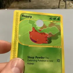 2002 Pokemon Hoppip #112 Glossy Hole Punched Demo Expedition Base Set - Image 4