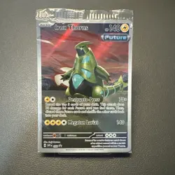 SEALED Pokemon Iron Thorns SVP 098 Temporal Forces Holo Black Star Promo NM - Image 1