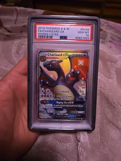 Pokemon Charizard GX SV49/SV94 Hidden Fates Holo Psa 10 - Image 1
