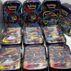 Factory Sealed Pokemon TCG: Mega Evolution Heroes Mini Tins Display (Set Of 10) - Image 3