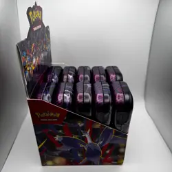 Factory Sealed Pokemon TCG: Mega Evolution Heroes Mini Tins Display (Set Of 10) - Image 4
