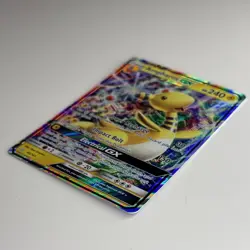 Ampharos GX 43/181 Ultra Rare Sun & Moon Team Up Pokemon TCG LP - Image 3