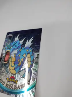 MINT NEW 2000 Pokemon Game Topps Chrome Gyarados TV Rare Series 2 GEM 130 - Image 4