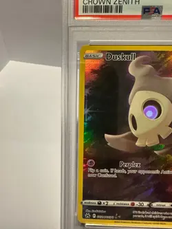 2023 Pokemon SWSH FA/Duskull Crown Zenith Psa 10 Gem MT - Image 2