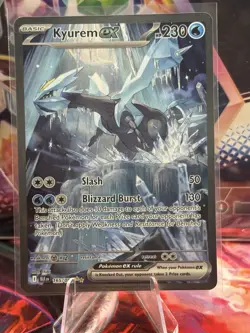 Kyurem ex 165/086 Special Illustration Rare SV: Black Bolt Pokemon TCG NM - Image 1