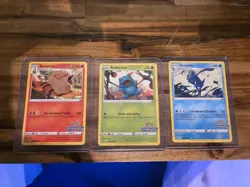 Pokemon Illustration Contest 2022 Set of 3 Bulbasaur Arcanine Greninja English - Image 1