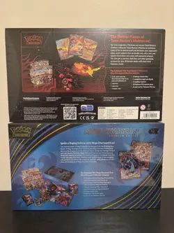 Pokemon Phantasmal Flames Mega Charizard & Team Rocket Moltres EX UPC Sealed LOT - Image 2