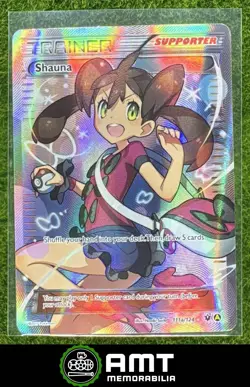 Shauna 2016 Pokemon XY Fates Collide Promos #111a/124 Yellow A Alternate Art - Image 1