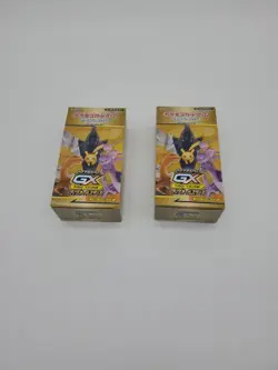 Pokemon Tag Team GX All Stars - EMPTY Japanese Booster Box -JUST THE BOX & Packs - Image 1