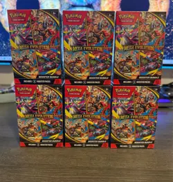 (6) Pokemon Mega Evolution Booster Bundle Lot of 6 Sealed Bundles, 6 Packs Each - Image 1