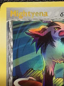 Pokemon TCG Mightyena EX Delta Species 24/113 Reverse Holo Stamped LP Excellent - Image 2