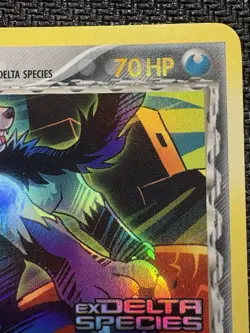 Pokemon TCG Mightyena EX Delta Species 24/113 Reverse Holo Stamped LP Excellent - Image 3