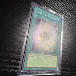Graceful Charity Super Rare Yu-Gi-Oh! Starter Deck Pegasus SDP-040 LP - Image 5