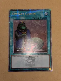 Upstart Goblin RA03-EN096 Quarter Century Secret Rare YuGiOh! NM - Image 1