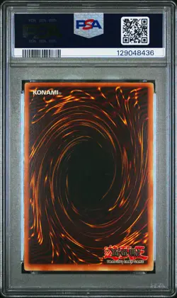 2002 YU-GI-OH! PROMO BPT-COLLECTOR'S TINS REVERSE FOIL ERR B. SKULL DRAGON PSA 8 - Image 2