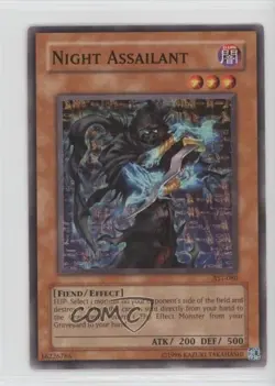 Night Assailant Unlimited YuGiOh Ancient Sanctuary #AST-080 2004 - Image 1