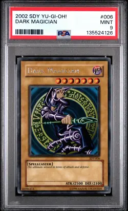 Dark Magician SDY-006 Ultra Rare Unlimited Yugioh PSA 9 *126 - Image 1